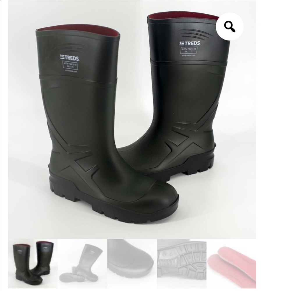 LAST PAIR! TREDS Steel-toe Work Boot